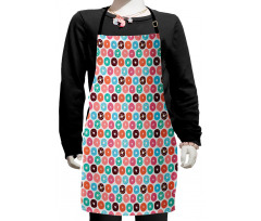 Donut Macaron Dessert Kids Apron