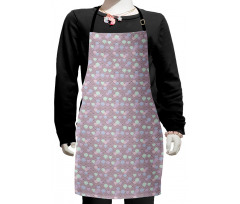 Japanese Wave Pastel Kids Apron