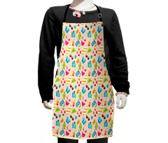 Vacation Elements Kids Apron