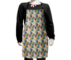 Multi Formed Pairs Kids Apron