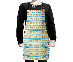 Sea Waves and Sand Kids Apron