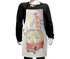 Traveling Animals Kids Apron