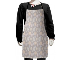 Sketch of Moon Snail Kids Apron