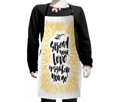 Spread Your Love Kids Apron