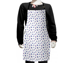 Flying Pigeons and Doves Kids Apron