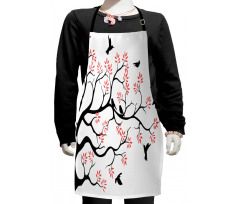 Mockingbird on Plane Tree Kids Apron