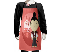 Funny Japan Cartoon Kids Apron