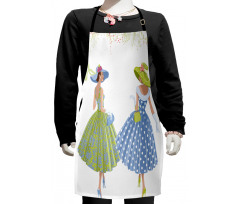 Dressed 2 Women Kids Apron