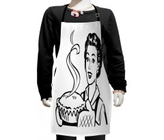 Wife Bakes Pie Kids Apron