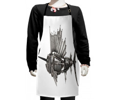 Robot Sailfish Animal Kids Apron