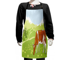 Alpine Meadow Nature Kids Apron