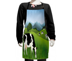 Agriculture Landscape Kids Apron