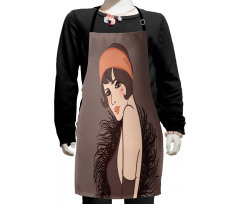 Girl with Mole Kids Apron