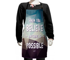 Anything Is Possible Kids Apron