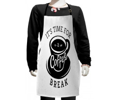 Time for a Coffee Break Kids Apron