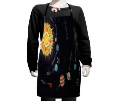 Solar System Kids Apron