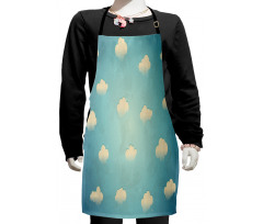 Vintage Weather Design Kids Apron