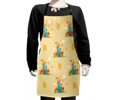 Medieval Castle Kids Apron