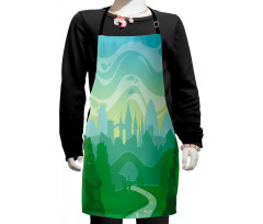 Fantasy Morning Kids Apron