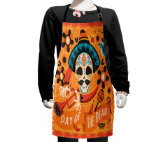 Trumpet Player Kids Apron