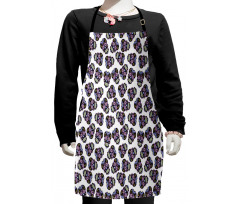 Calavera Skulls Kids Apron