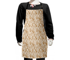 Garden Roses Kids Apron