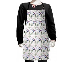 Summer Wildflowers Kids Apron