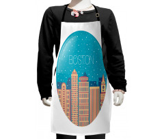 Snow Globe Inspiration Kids Apron