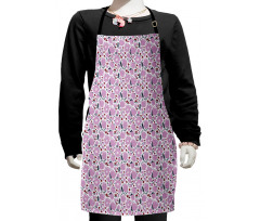 Garden Art Pattern Kids Apron