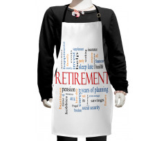 Word Cloud Concept Kids Apron