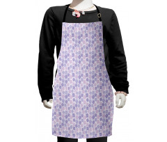 Ornate Spiral Pattern Kids Apron