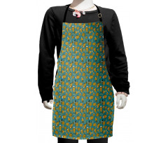 Snail Cartoon Kids Apron