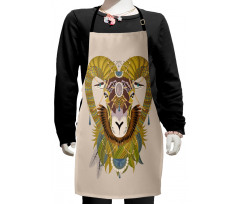 Animal Head Kids Apron