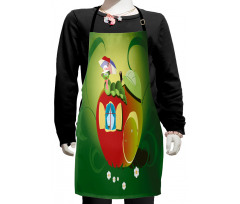 Bug with a Hat Kids Apron