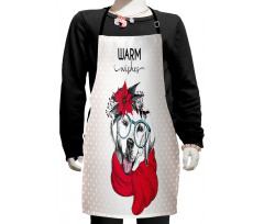 Labrador Wish Words Kids Apron