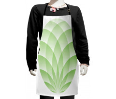 Lotus Flowers Asian Kids Apron