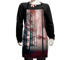 Autumn Fall Nature Woods Kids Apron