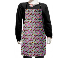 Cake with Blueberry Kids Apron