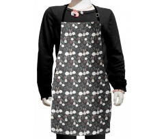 Sleeping Bunnies and Clouds Kids Apron