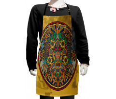 Symbolic Medallion Kids Apron