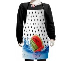 Fruit Seeds on Water Kids Apron