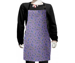 Bugs and Insects Pattern Kids Apron