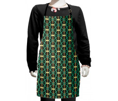 Crossed Mosaic Kids Apron