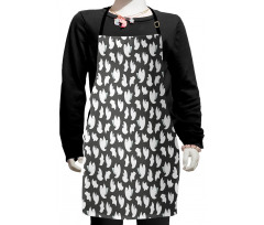 Flying Doves Wings Kids Apron