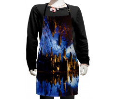 Cave Formation Reflection Kids Apron