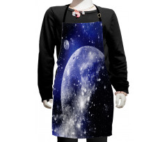 Nebula Galaxy Scenery Kids Apron