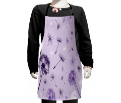 Botany Purple Tone Kids Apron