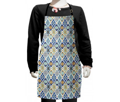 Pattern with Swirls Kids Apron