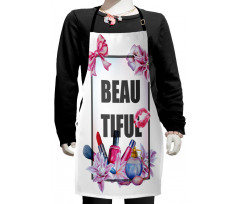 Text in Frame Kids Apron