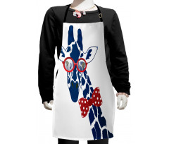 Long Neck with Bowtie Kids Apron